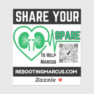 Share Your Spare Sticker