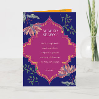 Shared Season poem card