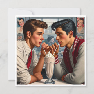 Shared Sips of Sweetness Holiday Card