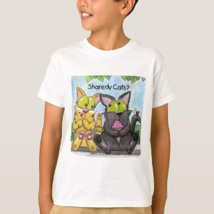 Sharedy Cats -Silly and Tig T-Shirt