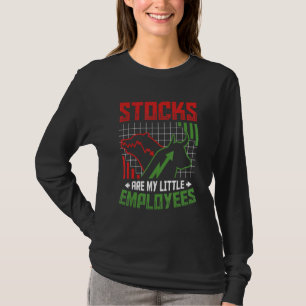 Shareholder Bull Bear Stock Market Stock Trader 2 T-Shirt