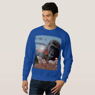 Sharing An Apple With A Gorilla, Sweatshirt