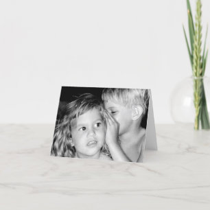 Sharing Secrets Greeting Card