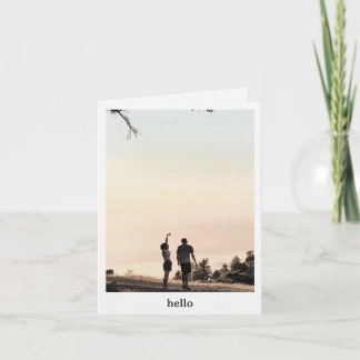 Sharing shadows in Qammouaa Thank You Card