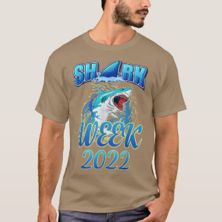Shark 2022 Week Passion For Shark Lover T-Shirt