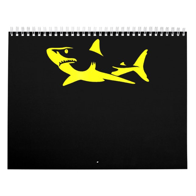 Shark A Bold - Shark Lover Gifts Calendar (Cover)