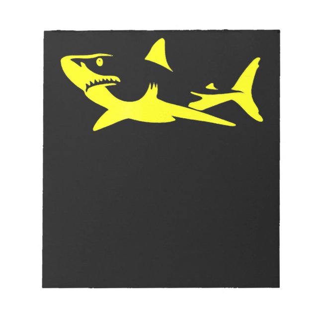 Shark A Bold - Shark Lover Gifts Notepad (Front)