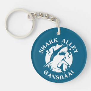 Shark Alley - Gansbaai Shark Scuba Diving Key Ring