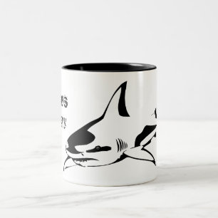 Shark - Always Hungry Two-Tone Coffee Mug