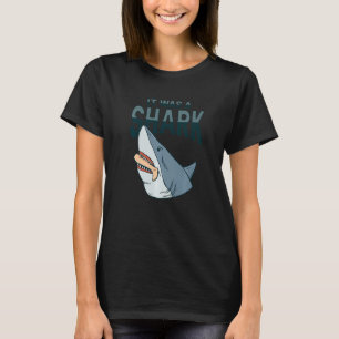 Shark Amputee Joke Leg Prosthetic for a Leg Ampute T-Shirt