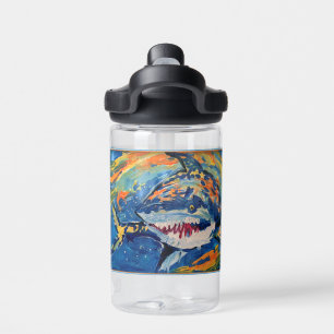 Shark "Art by Kids" Water Bottle