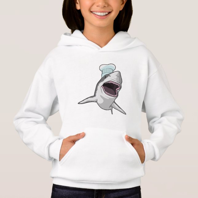 Shark as Cook with Chef hat (Front)