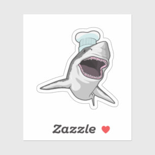 Shark as Cook with Chef hat
