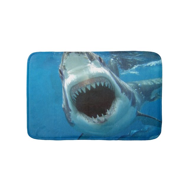 Shark Attack Bath Mat (Front)