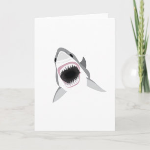 Shark Attack - Bite of the Great White Shark Card