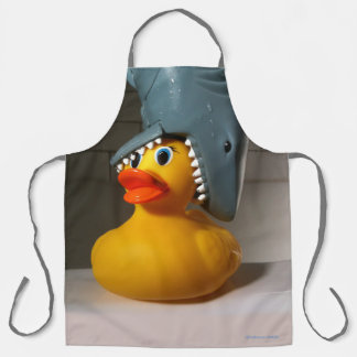 Shark Attack nbd -- All-Over Print Apron