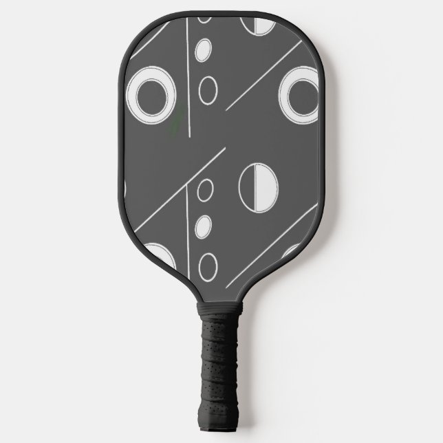 Shark Attack Pickleball Paddle (Back)