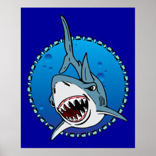 SHARK ATTACK! POSTER
