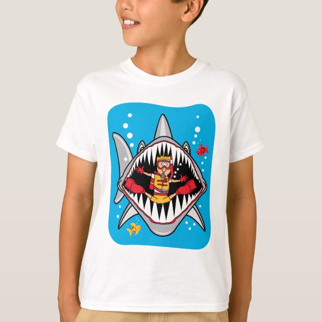 Shark Attack! T-Shirt (Front)