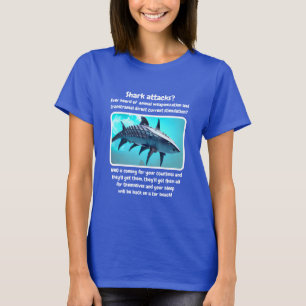 Shark Attacks (dark) T-Shirt