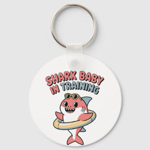 Shark Baby in Training Kids Key Ring