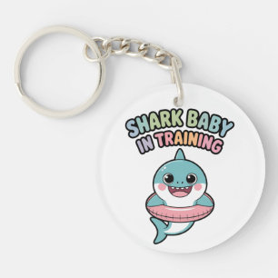 Shark Baby in Training Kids Key Ring