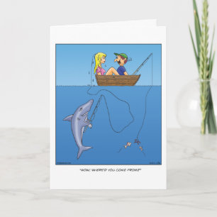 Shark Bait Greeting Card