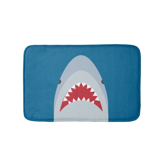 shark bath mat