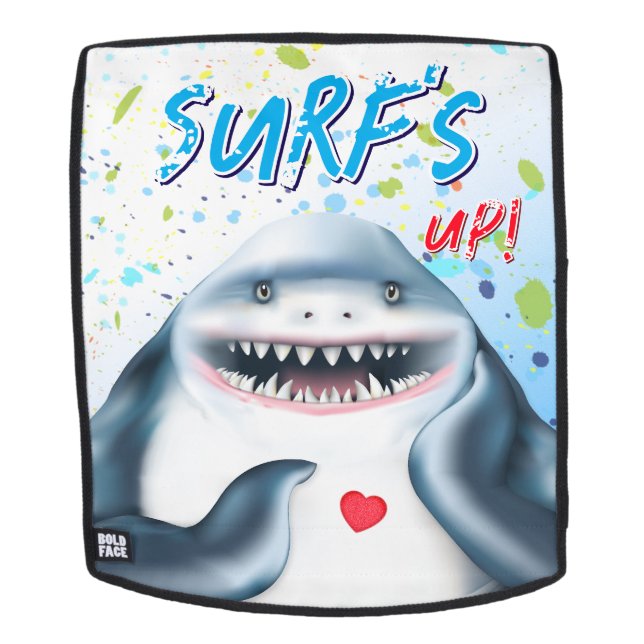 Shark Beach Backpack (Removable Face)