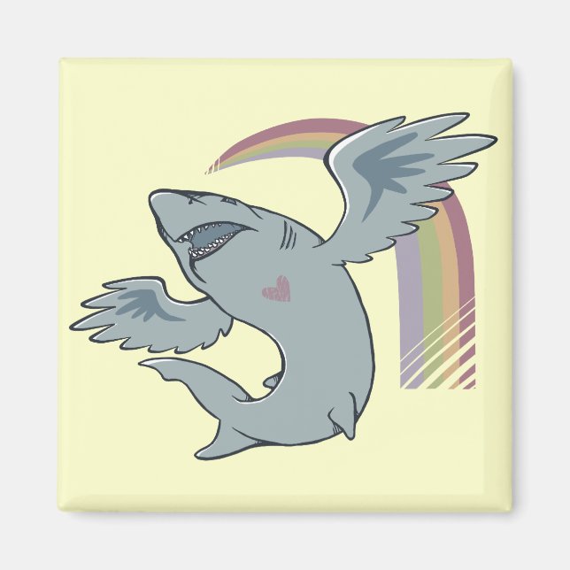 Shark Bird Magnet (Front)