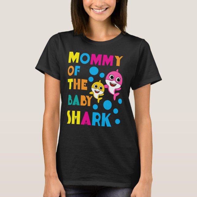Shark Birthday Quote Funny B-day Mum T-Shirt (Front)