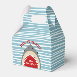 Shark Bite Any Age Birthday Party Favour Box