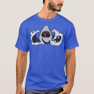 Shark Biting Pool Ball Pool  T-Shirt