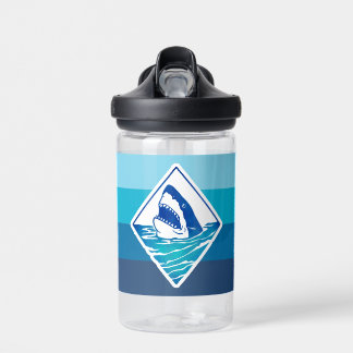 Shark Botella Water Custom Name Water Bottle