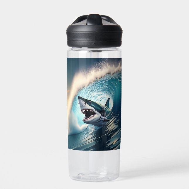 Shark Bump and Bite Water Bottle (Front)