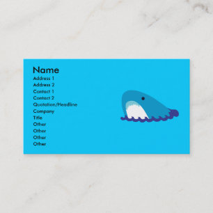Shark Business Cards