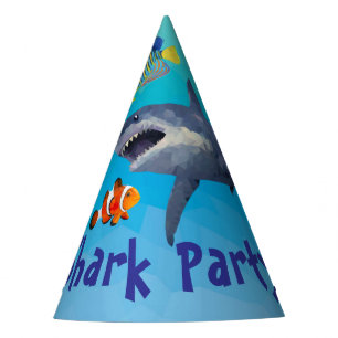 Shark Children Party Paper Hat