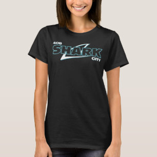 Shark City, San Jose Savages, San Jo, 408, SJ San  T-Shirt