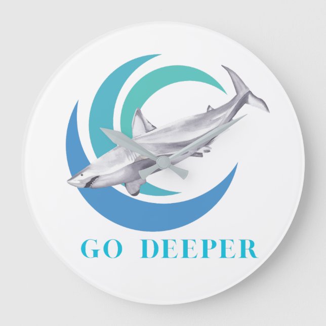 Shark Clock (Front)