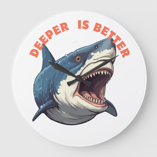 Shark  Clock (Front)