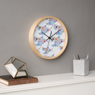Shark clock