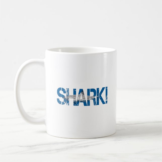 Shark! Coffee Mug (Left)