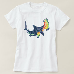 Shark Colour Swirl T-Shirt