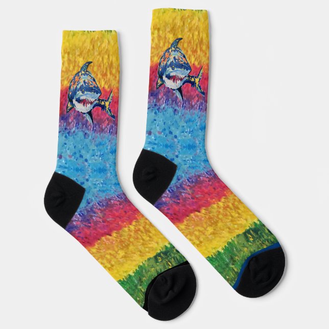 Shark Crew Socks (Right)