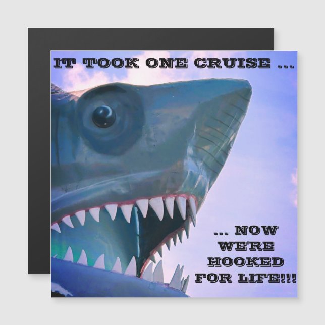 SHARK CRUISE DOOR MAGNET (Front/Back)