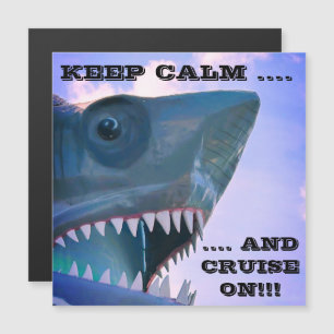 SHARK CRUISE DOOR MAGNET