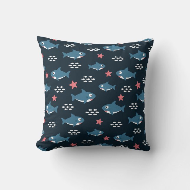 Shark Cushion (Front)