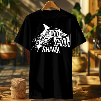 shark daddy Fathers Son matching familly set T-Shirt