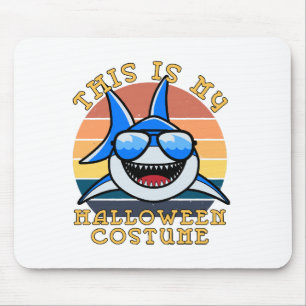 Shark Daddy Spooky Sunset Funny Mouse Mat