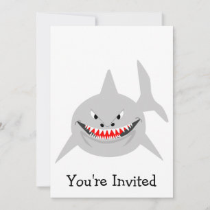 Shark Design Any Occasion Invitation